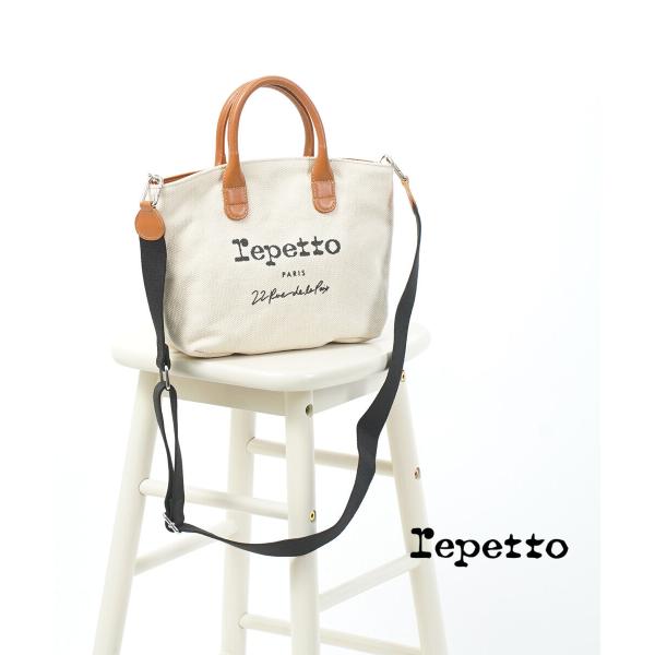 repetto（レペット） Canvas mini Tote キャンバスミニトート