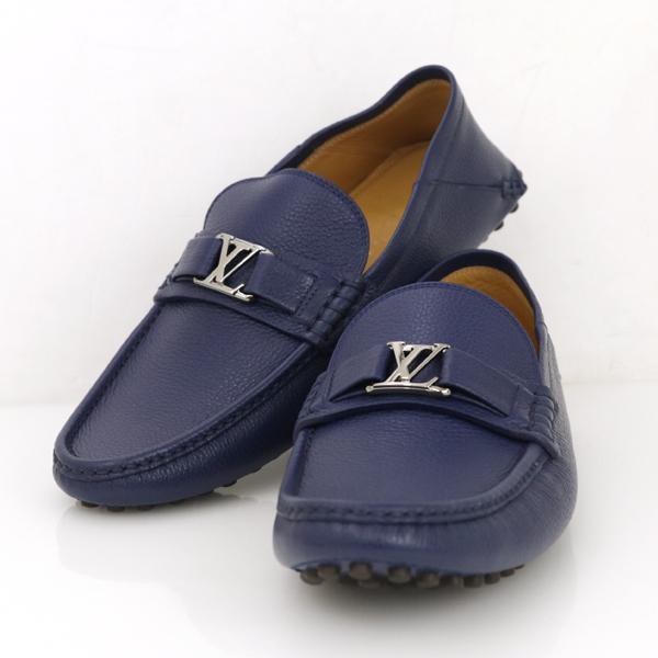 ルイヴィトン LOUIS VUITTON ドライビングシューズ レザー