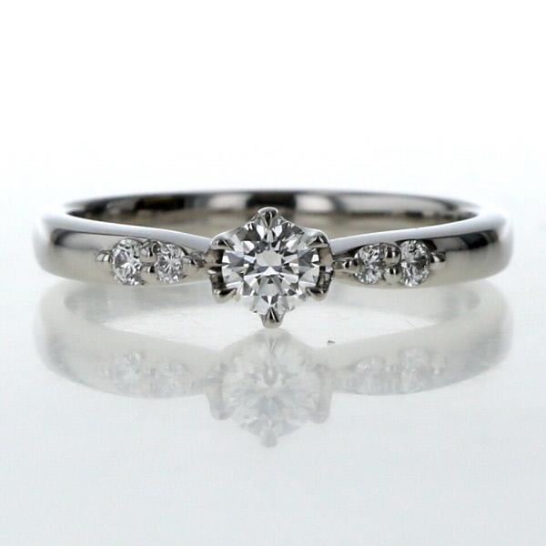 I-PRIMO アイプリモ Pt950 プラチナ リング ダイヤモンド 0.204ct 0.06