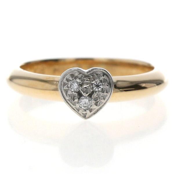 StarJewelry スタージュエリー K18YG Pt900 コンビ リング