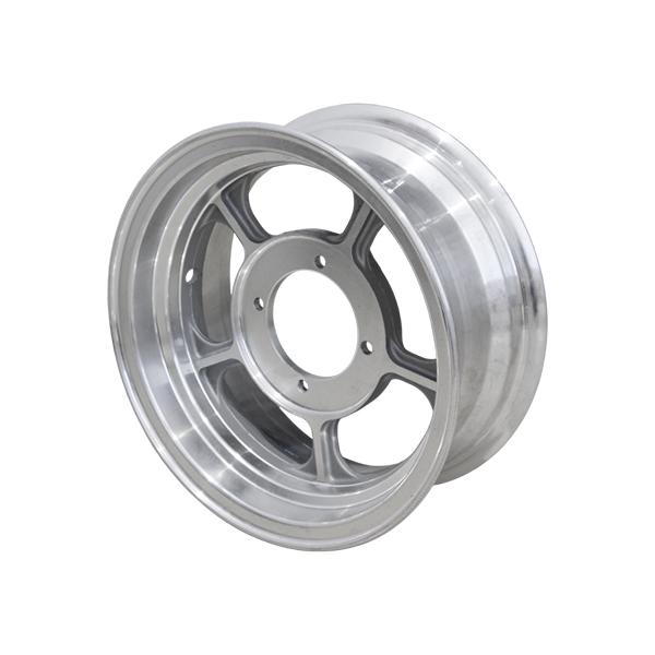 バイク用 タイヤ ホイール 10インチ ワイドホイール 4J シルバー 銀