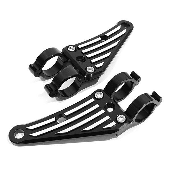 アルミ ヘッドライト ステーブラック 39mm 39φ 39パイ W400 W650 W800