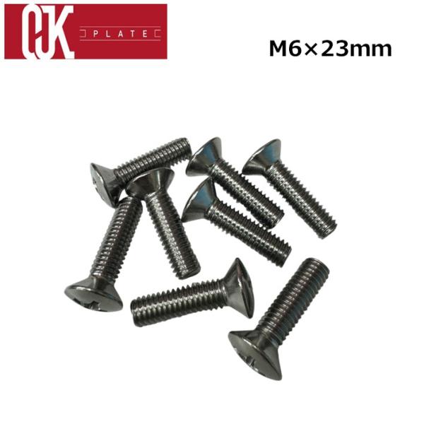 OJKプレート ビス M6 × 23mm MOTION ASSIST PLATE 01 CARVING 04 用