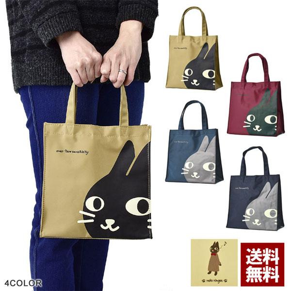 FLAG ON CREW ねこネコ猫 ミニトートバッグ メンズ レディース キッズ