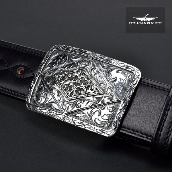 FUNNY公式ストア ファニー 1-1/2 ダブルダイヤ バックル スターリング