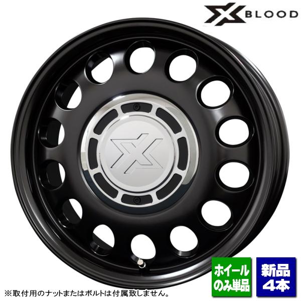 トヨタ シエンタ 170系 10系/etc 新品ホイールのみ4本 X BLOOD STEELE