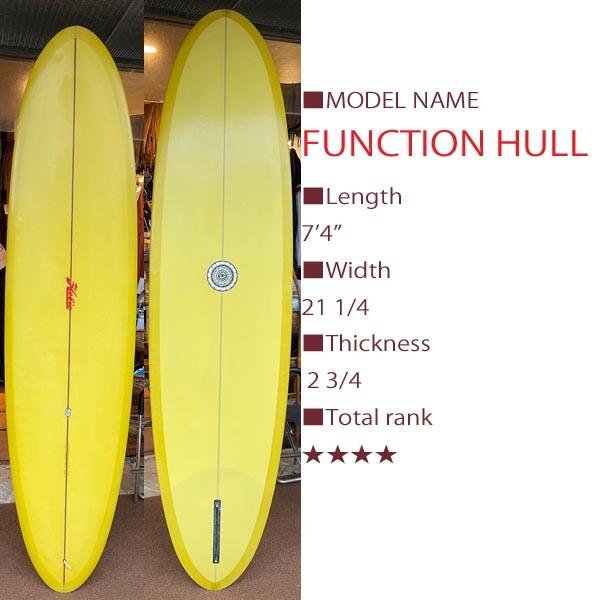 HOBIE TW FUNCTION HULL （タイラー ウォーレン ハル ミッドレングス