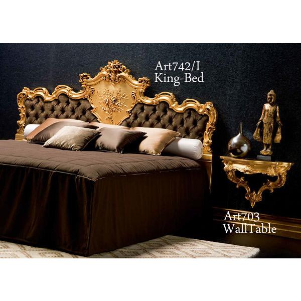 シリック 家具 キングサイズベッド マットレス別 VENERE 742 I