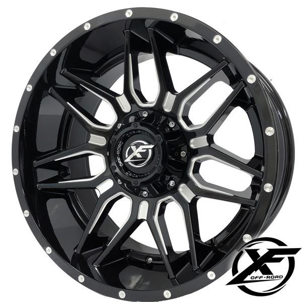 新品ホイール4本セット】 XF OFFROAD XF222 20x10J -12 150/139.7-5H