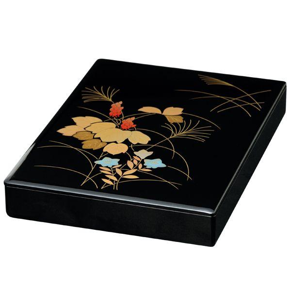 漆器 山田平安堂 手文庫 秋草 文箱/漆器/塗り : 漆器 山田平安堂