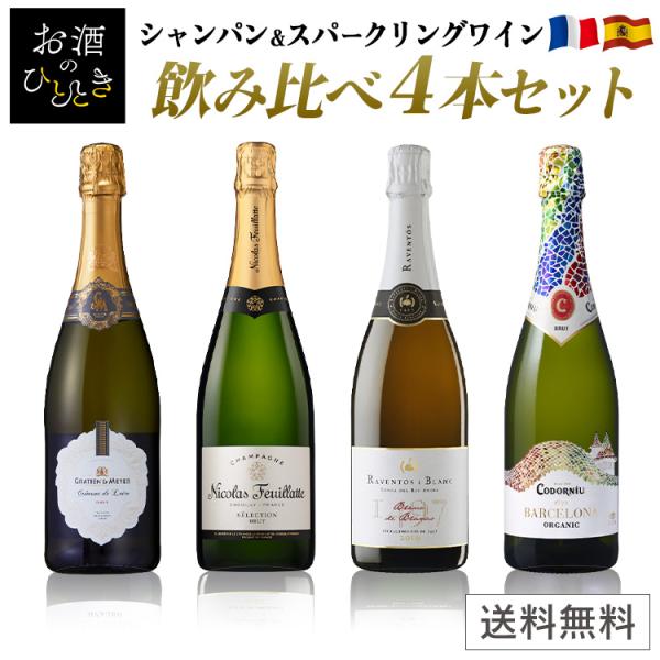 ワイン シャンパン スパークリングワイン ワインセット シャンパン入り