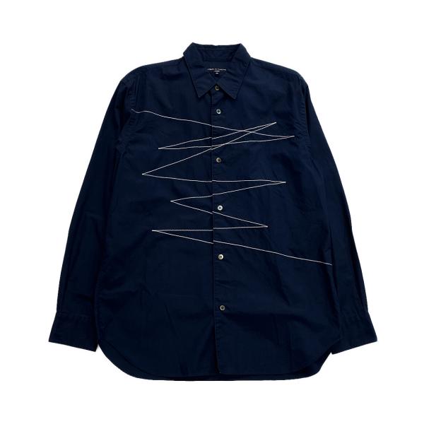 コムデギャルソンオムプリュス 20aw カットオフレイヤードシャツ COMME