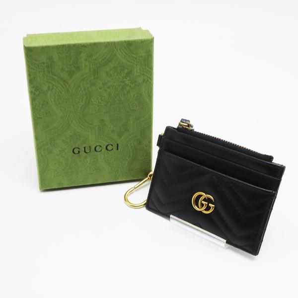 GUCCI（グッチ） 新品同様品 GGマーモント キーチェーン付き