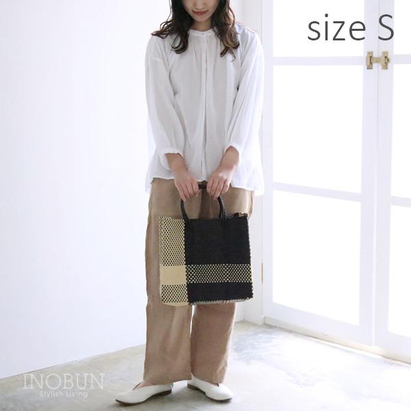 レトラ メルカドバッグ CROSS LINE Sサイズ ブラック : INOBUN