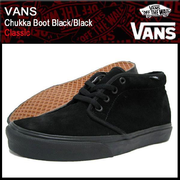 VANS（ヴァンズ） バンズ スニーカー チャッカ ブーツ Black/Black