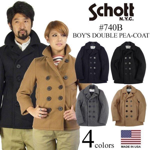 Schott N.Y.C（ショット） SCHOTT 740B ボーイズ ウール ダブル