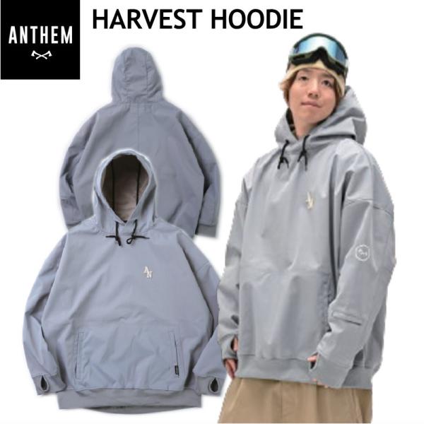 ◎ 24-25 ANTHEM HARVEST HOODIE BLUE GRAY AN2451 アンセム