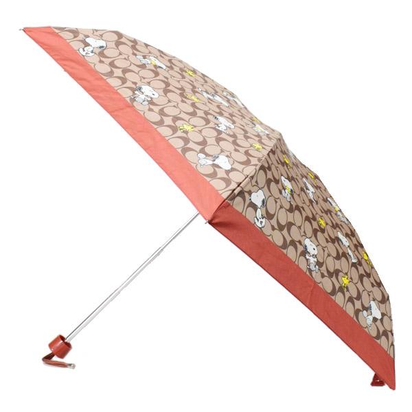 COACH（コーチ） 傘 スヌーピー ピーナッツ コラボ スヌーピー ウッド