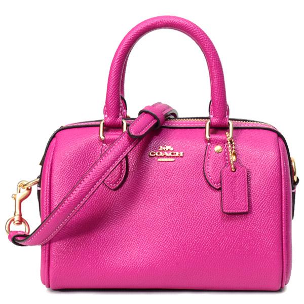 COACH（コーチ） バッグ クロスグレインレザー ミニ ローワン