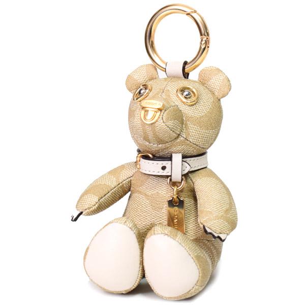 COACH（コーチ） キーホルダー コーティングキャンバス レザー