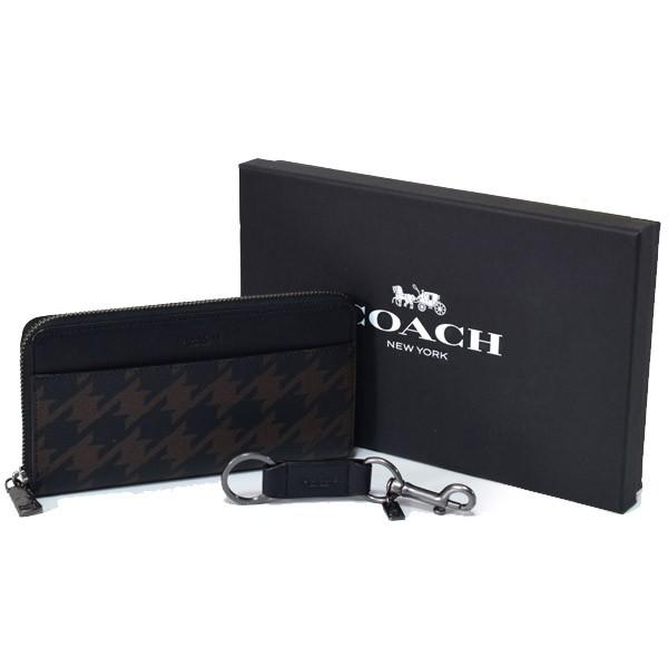 COACH（コーチ） 長財布 メンズ コーティングキャンバス スムース