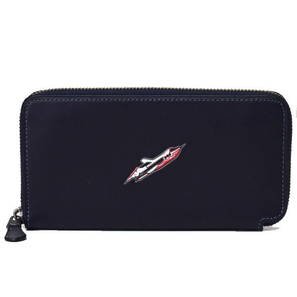 COACH（コーチ） 長財布 メンズ グラブタンレザー ロケット シップ