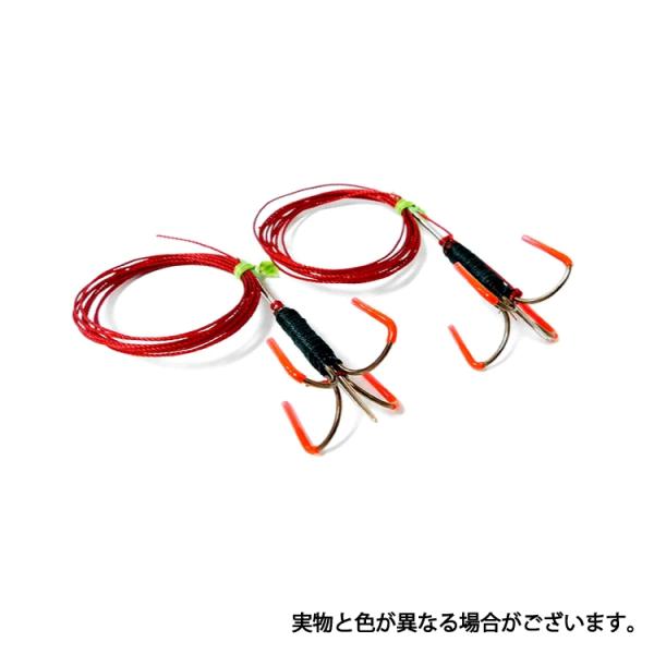 藤本重兵衛 釣り 鮎引っ掛け仕掛け タクリ針セット 4本針 16号(2本入り