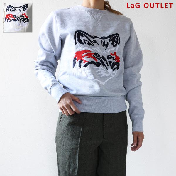 MAISON KITSUNE（メゾン キツネ） Big Fox Embroidery Sweatshirts