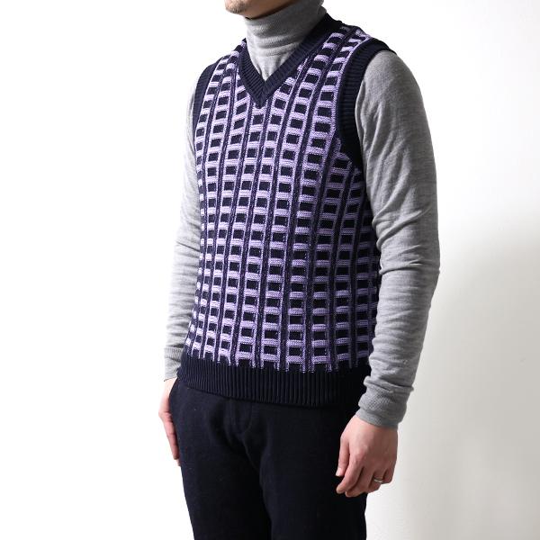 MARNI（マルニ） ニットベスト 3D Stitch Cotton Vest CVMG0094Q0