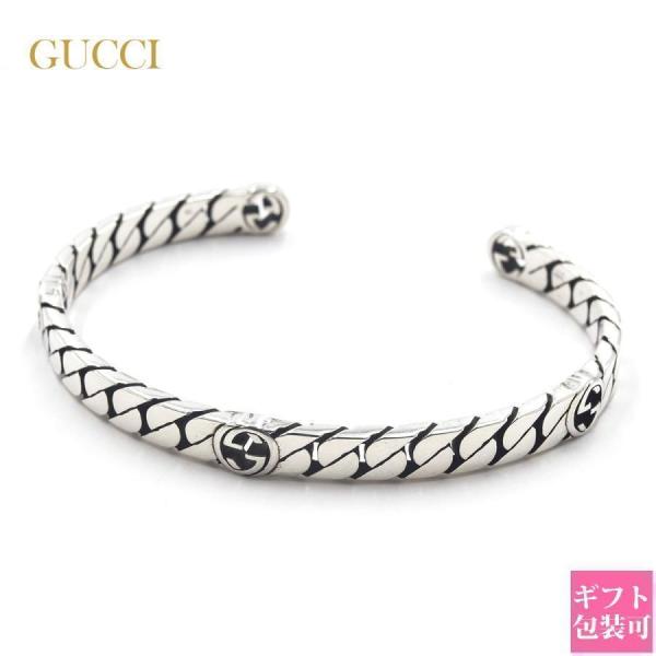 グッチ ブレスレット メンズ シルバー 925 GUCCI レディース バングル