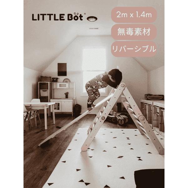 LITTLE BOT BABY PLAYMAT ベビープレイマット (Zen line + Triangle