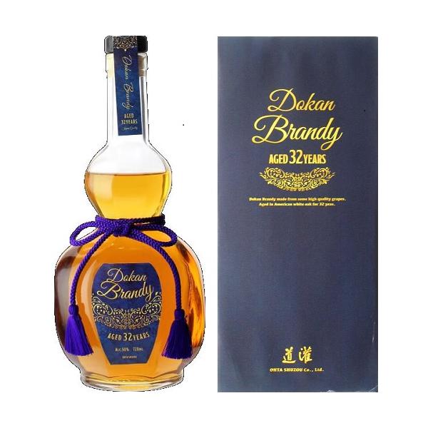 送料無料 DOKAN BRANDY Aged 32 years 720ml 50度 道灌 ブランデー 32