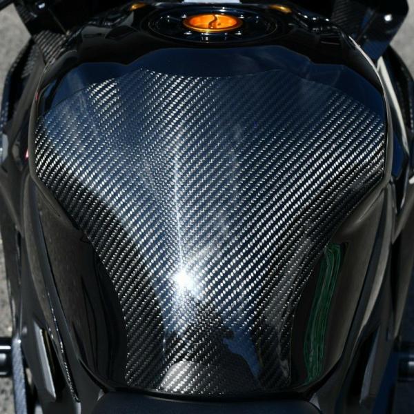 ZX-25R タンクパッド ドライカーボン SPEEDRA : モトパーツ バイク