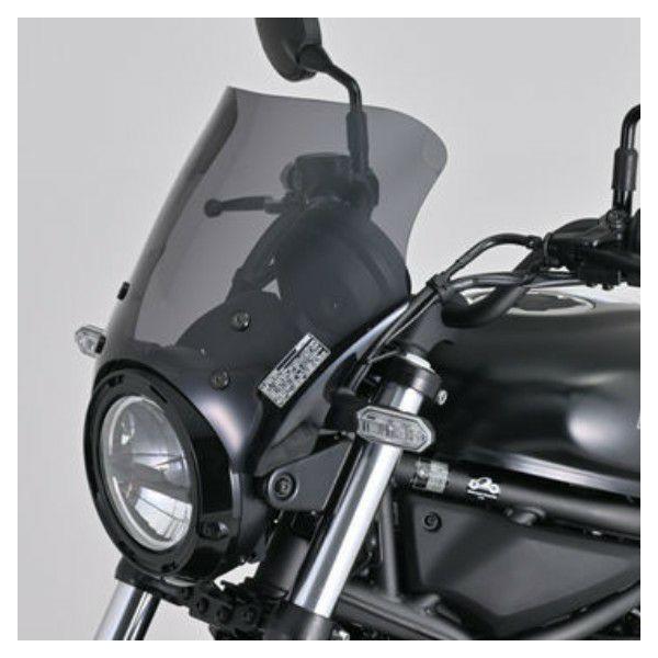 カワサキ エリミネーター スクリーン ブラストバリアー スモーク