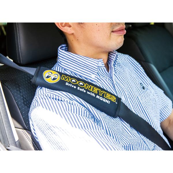 MOONEYES ムーンアイズ MOON シートベルト カバー クッション カバー