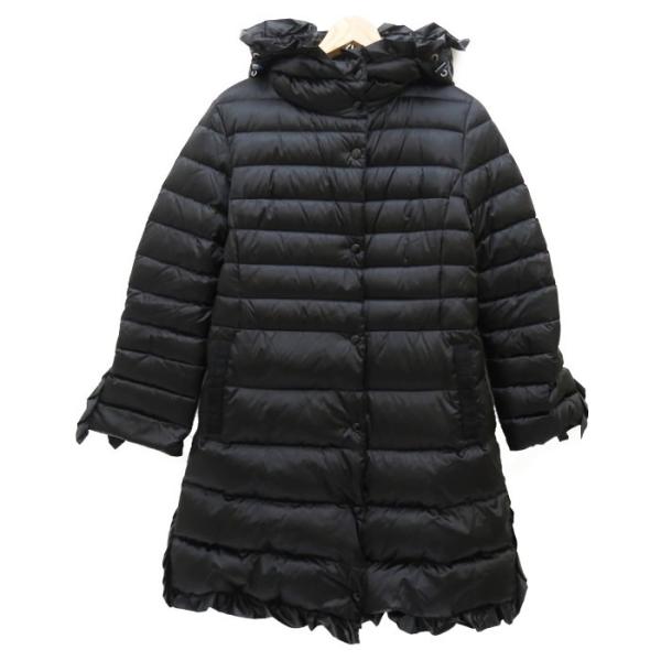 LANVIN en Bleu/ランバンオンブルー フリル付き コート ダウン