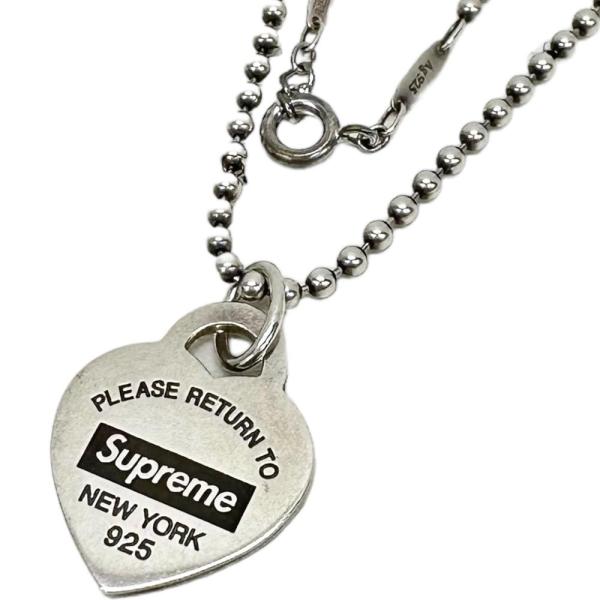 TIFFANY&Co.（ティファニー） ネックレス Supreme×Tiffany リターン