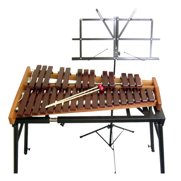 コオロギ 卓上木琴 シロフォン ECO32 スタンド付 : 楽器のことなら