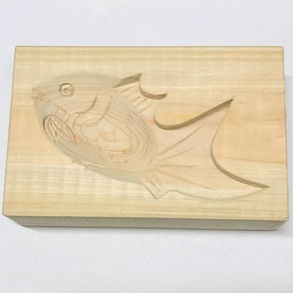 おこしもの 木型 鯛 （左） （おこしもん・おしもの・おしもん・おこし