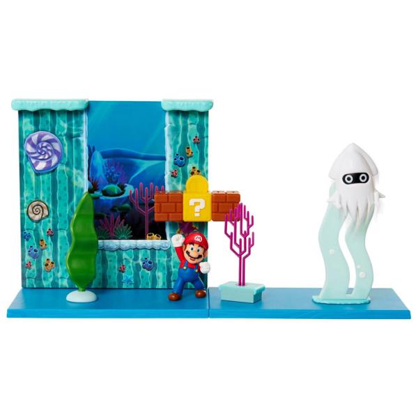 スーパーマリオ フィギュアコレクション プレイセット 水中ステージ