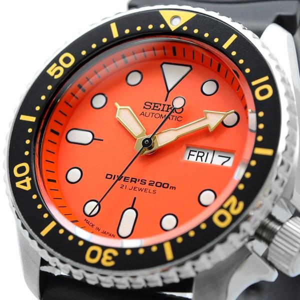 SEIKO（セイコー） 腕時計 メンズ 海外モデル MADE IN JAPAN オレンジ