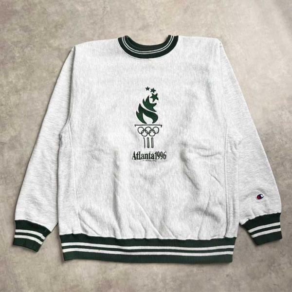 90's CHAMPION 1996 OLYMPIC REVERSE WEAVE SWEAT SHIRTS MADE IN USA
