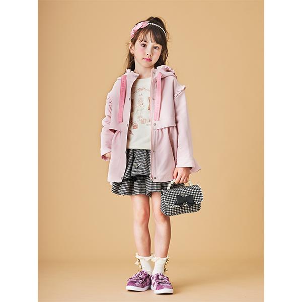 mezzo piano メゾピアノ(mezzo piano)ボアライナーつき3WAY裾フレア