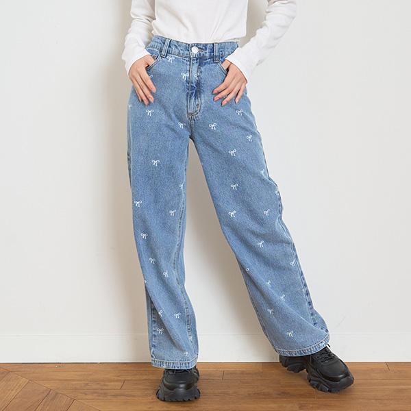 LOVETOXIC ラブトキシック(Lovetoxic)デザインアソートデニムパンツ