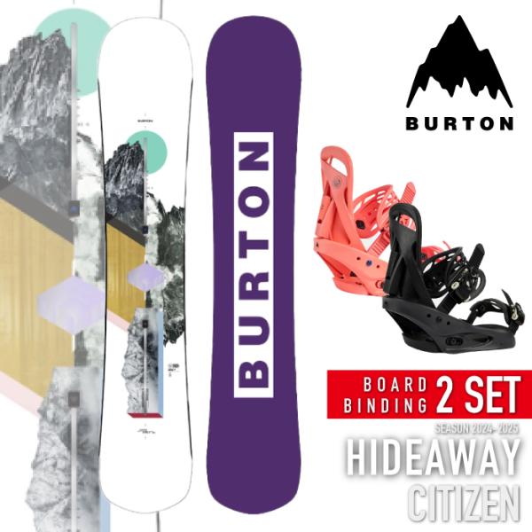 BURTON（バートン） スノーボード - ビンディング 2点セット BURTON