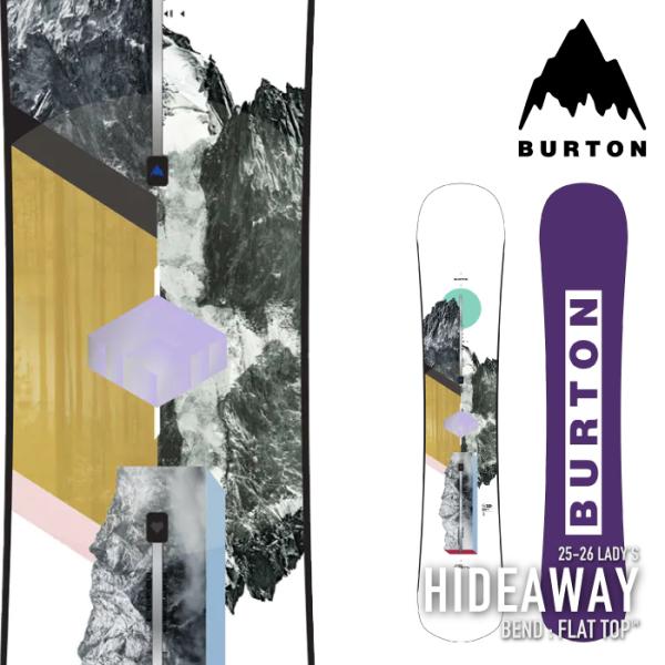 BURTON（バートン） 日本正規品 スノーボード 板 BURTON HIDEAWAY