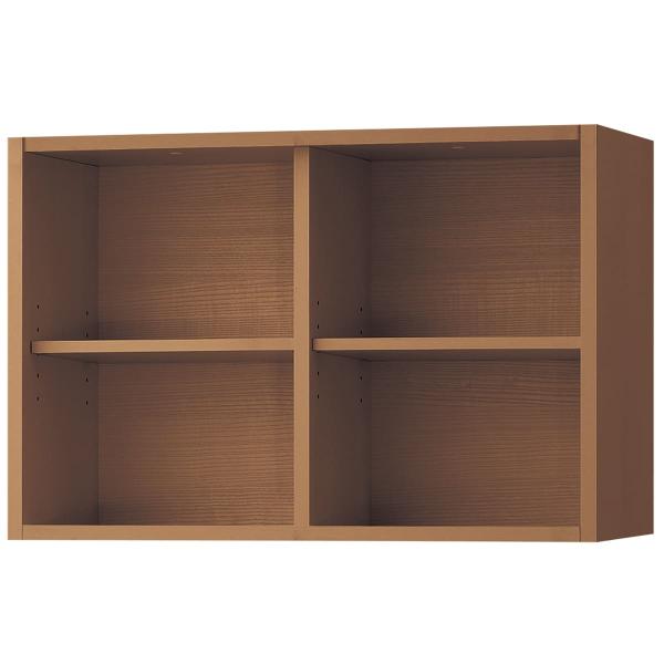 ニトリ（NITORI） 本棚上置き(80U BS008 MBR) : ニトリ Yahoo!店