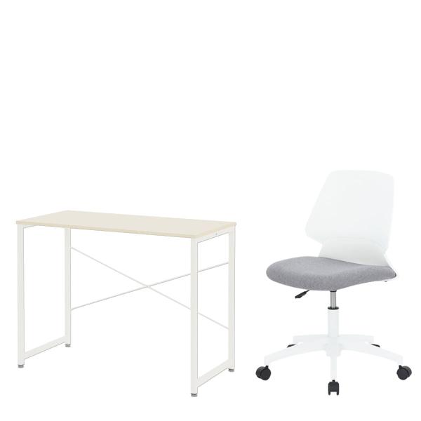 ニトリ（NITORI） デスクチェアセット(デスク ZK001 95 WW/ワーク