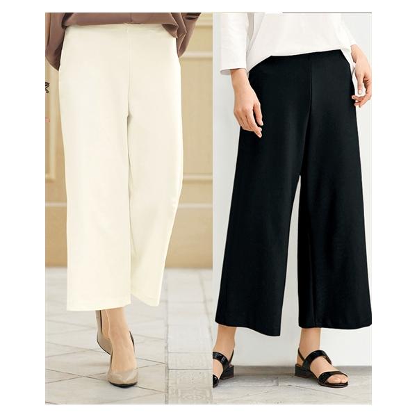 ニッセン（nissen） ガウチョパンツ シニア ファッション 東レ