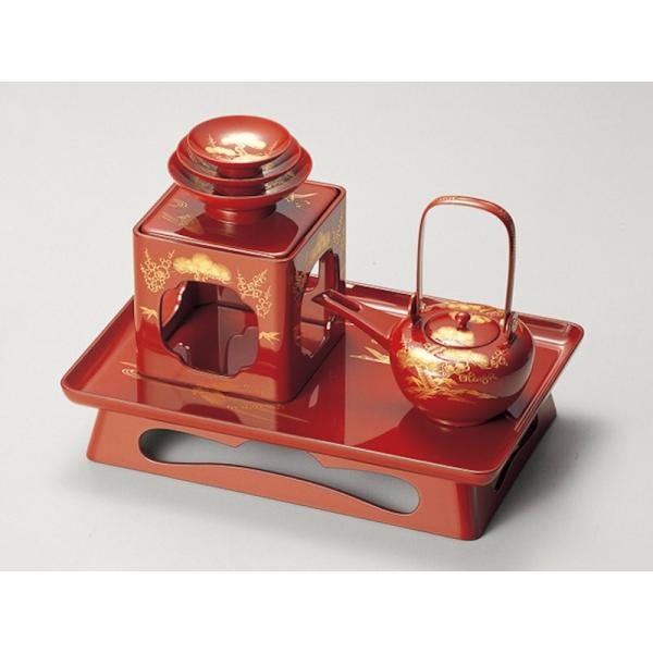 お屠蘇セット 屠蘇器 木製 酒器 和食器 おとそセット 越前塗り 越前